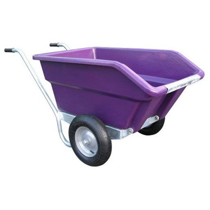 250 Litre Tipping Wheelbarrow (Purple)