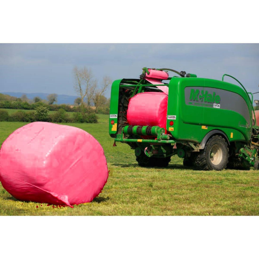 Gold Assure Pink Agri Stretch Silage Wrap 1500mX750mm