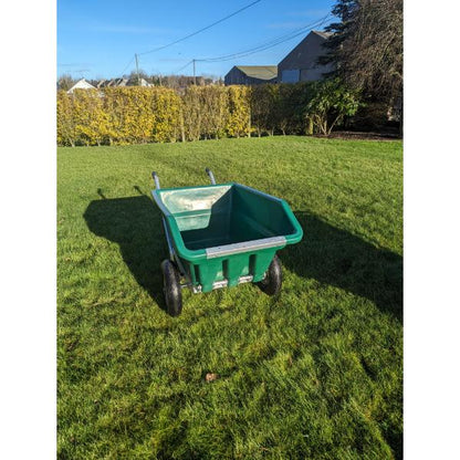 Rancher 250L Twin Wheel Tipping Wheelbarrow Green