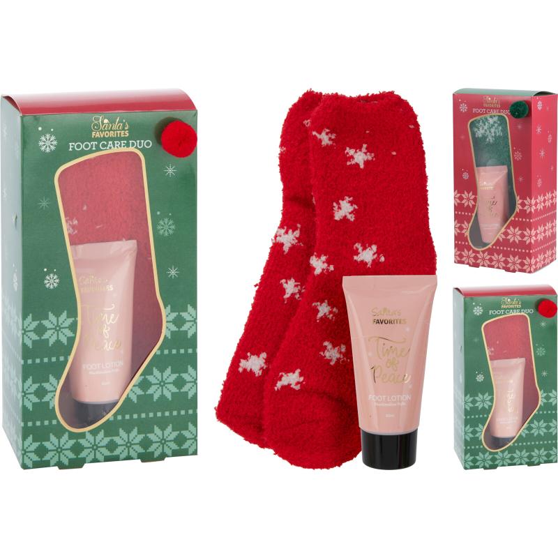 Christmas Santa Favourites Footcare Duo Gift Set