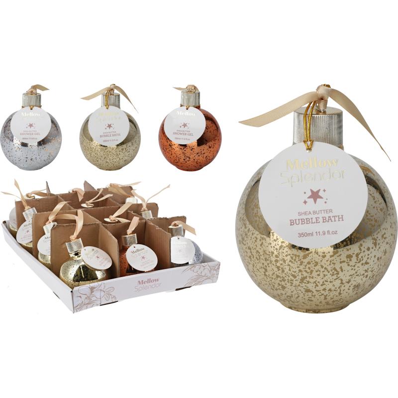 Christmas Bath Bauble 3 Assorted