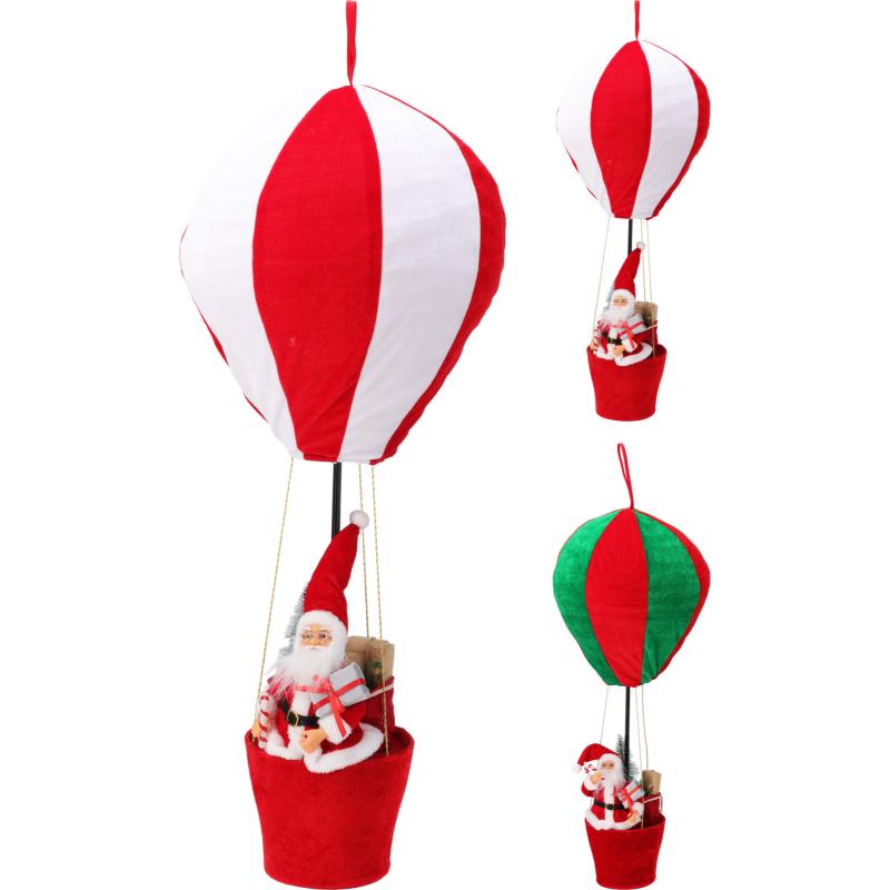 Christmas Hot Air Ballon 2 Assorted