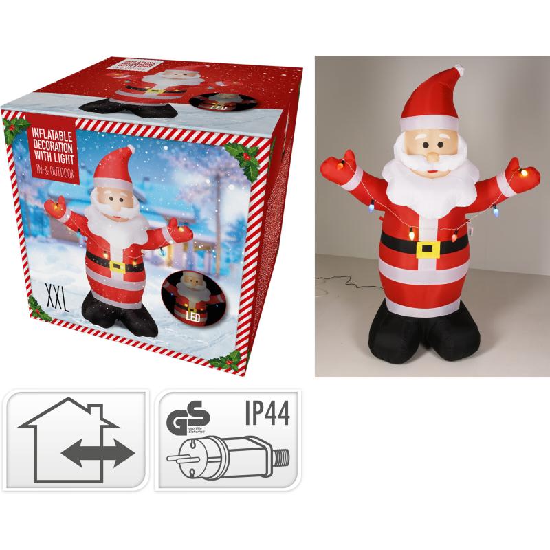 Christmas Inflatable Santa 190Cm With LED