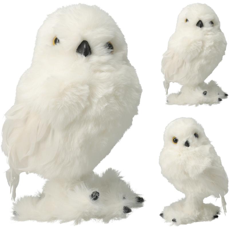 Christmas Winter Owl 18Cm 2 Assorted