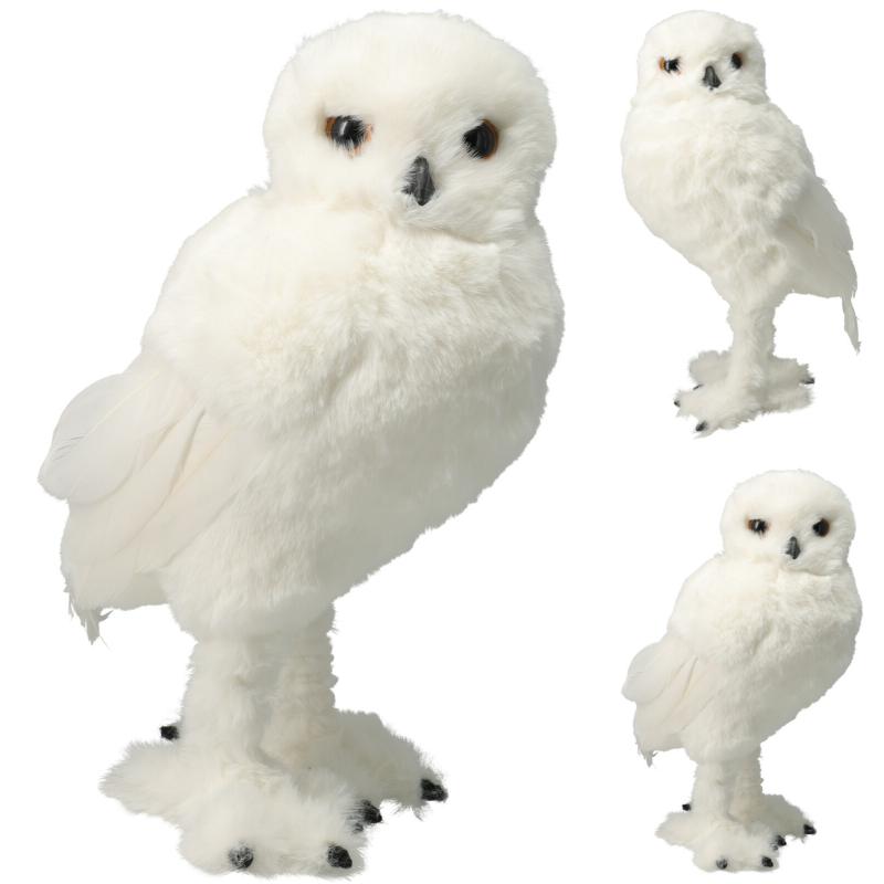 Christmas Winter Owl 31 Cm 2 Assorted