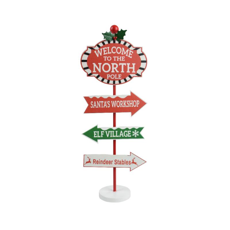 Christmas Classic North Pole Sign