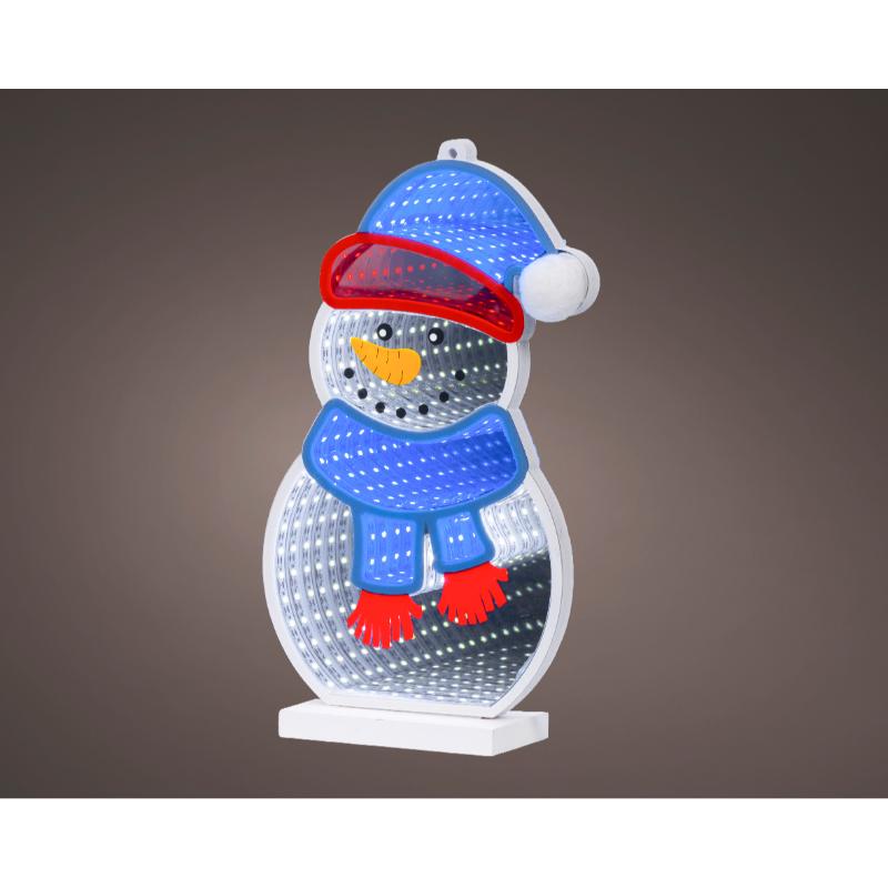 Christmas Snowman Infinity Led