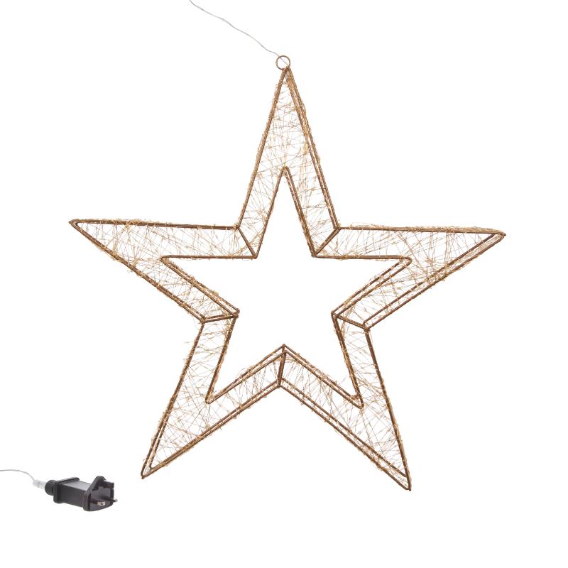 Three Kings Christmas Wreath 50Cm Warm White 1800 LED