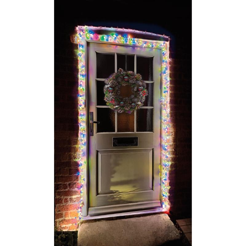 Three Kings Christmas  Door Lights 8M Mutlicoloured 880 LED