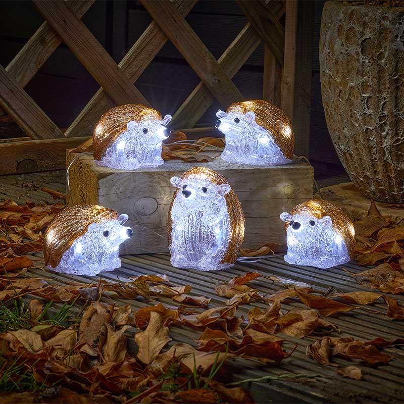 Three Kings Christmas Inlit Ice Polar Bears Set Of 5