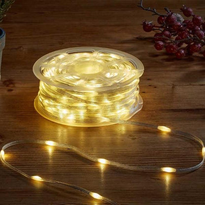 Three Kings 100 LEDs Two Tone String Lights Warm White/ Multicolour 