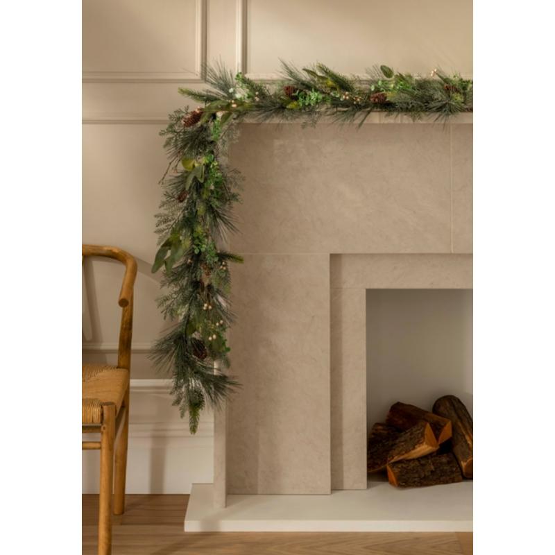 Mistletoe Pine - 6Ft X 10" Garland
