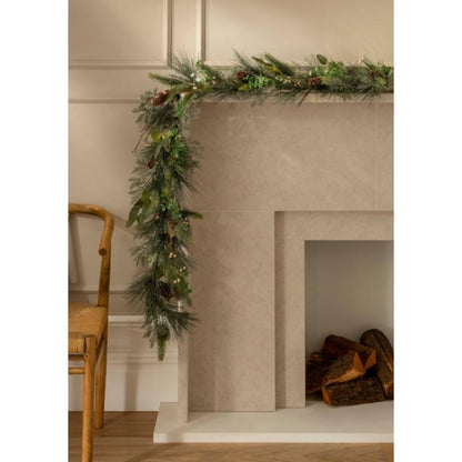Mistletoe Pine - 6Ft X 10" Garland
