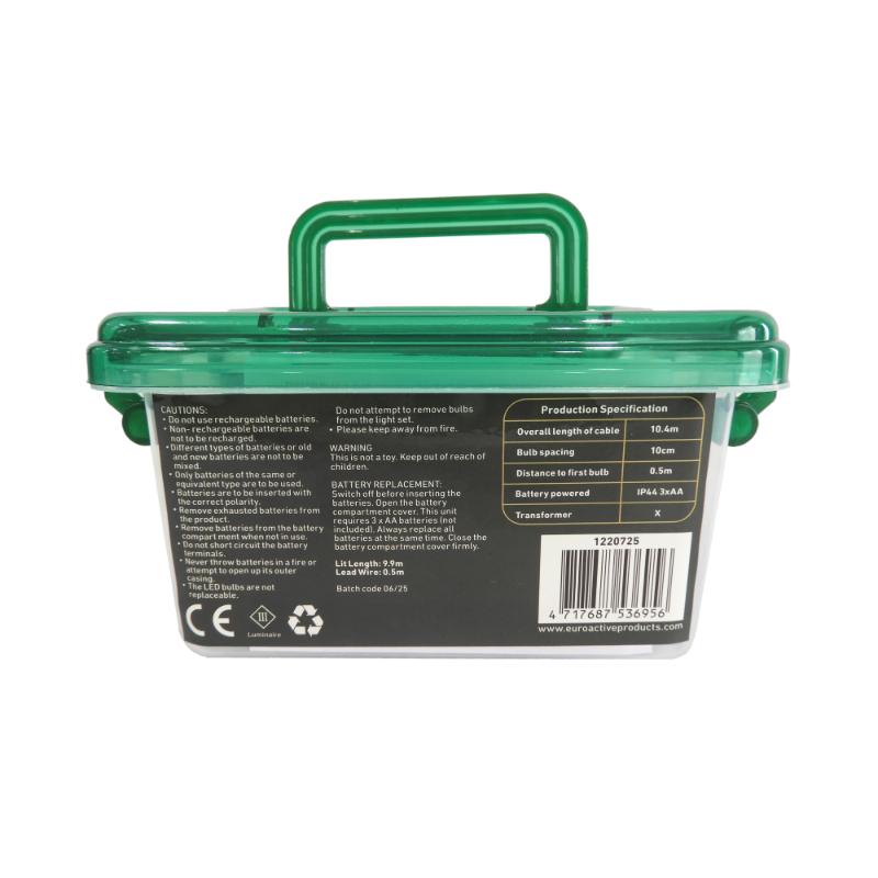 Christmas Battery Operated 100LED Warm White Multi-function Lights