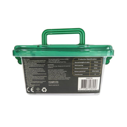 Christmas Battery Operated 100LED Warm White Multi-function Lights