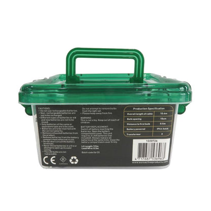 Christmas Battery Operated 100LED White Multi-function Lights