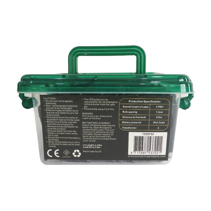 Christmas Battery Operated 300LED Cluster lights Warm white