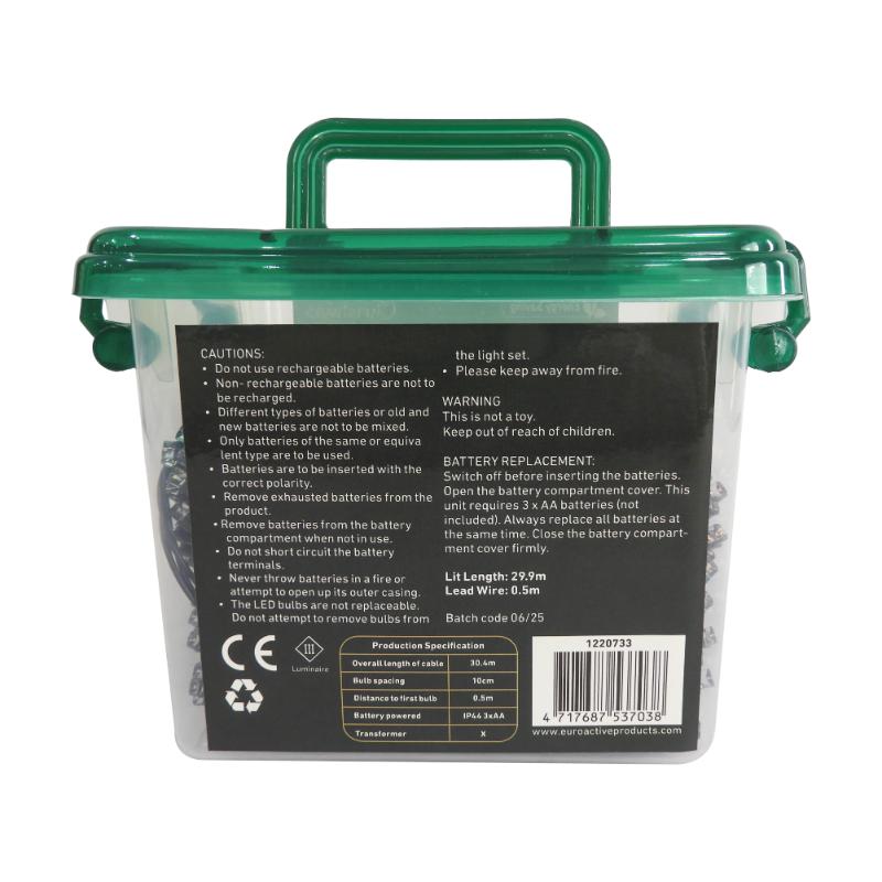 Christmas Battery Operated 300LED Multi-colour Multi-function Lights