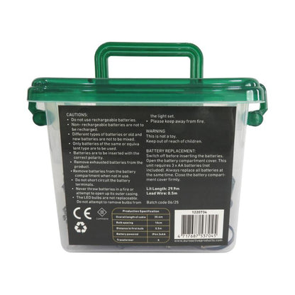 Christmas Battery Operated 300LED Warm White Multi-function Lights