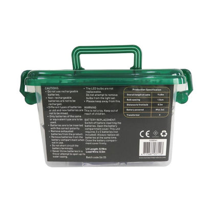 Christmas Battery Operated 600LED Cluster lights Warm white