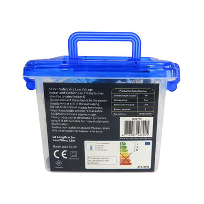 Christmas 240LED Warm White Connectable S/Fall Icicle