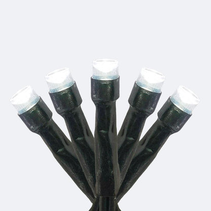 Christmas 1200 LED Cluster Light Ice White Multi function Lights