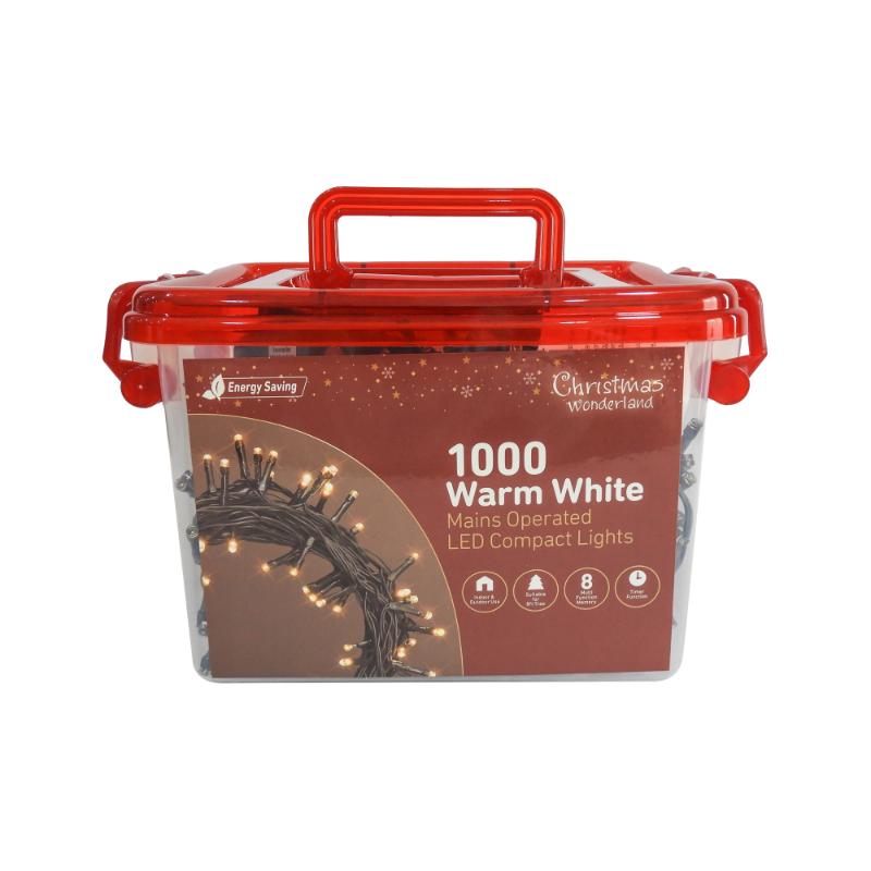 Christmas 1000LED Warm White Compactlights