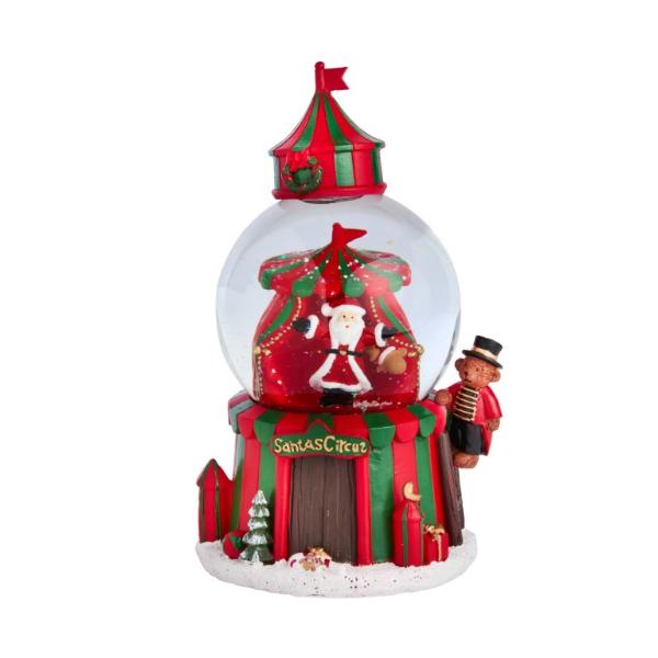 Three Kings Santa Water Spinner with Music 