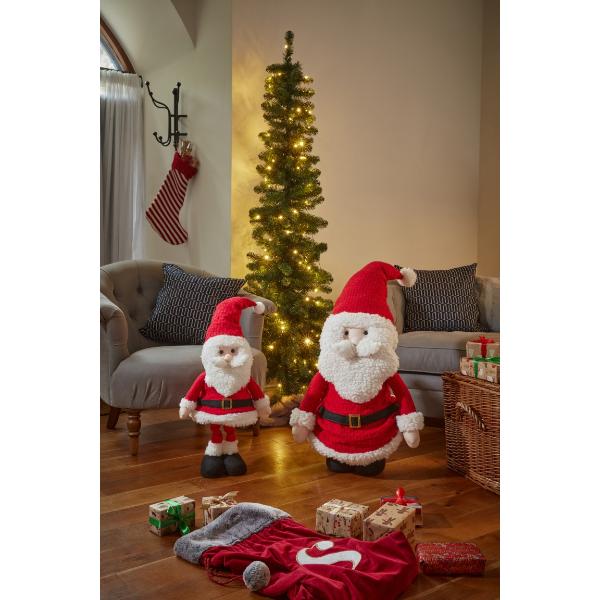Three Kings Festive Santa Plush  Large