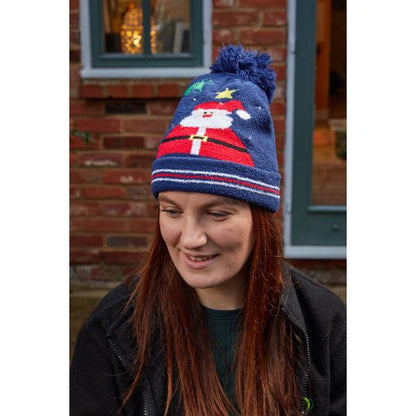 Three Kings Christmas Santa Beanie hat   One size 