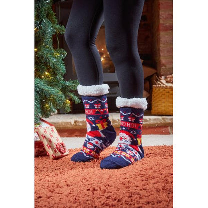 Three Kings Christmas Ho Ho ho!  Slipper Socks One size 