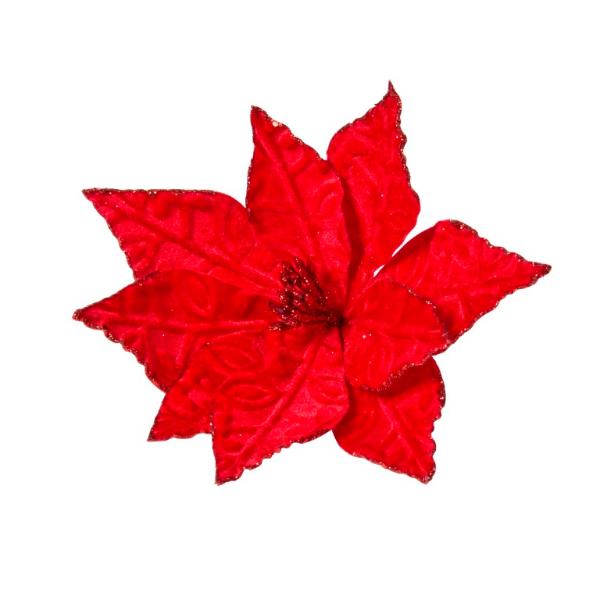 Three Kings Christmas Ponsettia Ruby Red