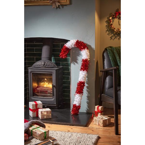 Three Kings Christmas Cane Tinsel 