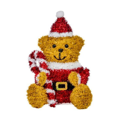 Three Kings Christmas Cane Teddy