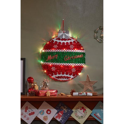 Three Kings Christmas Bauble with LEDS