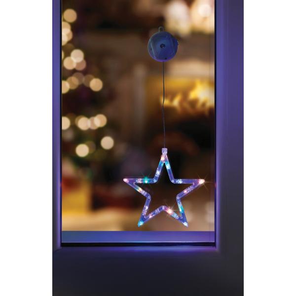 Three Kings Christmas Star Multi Coloured LED 