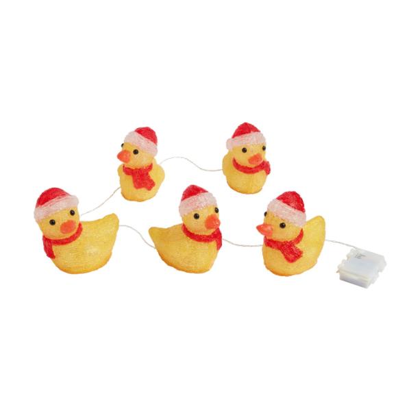 Three Kings Christmas Inlit Duck set of 5 