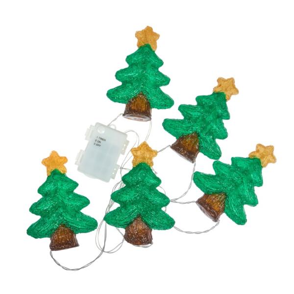 Three Kings Christmas Inlit Tree set of 5 