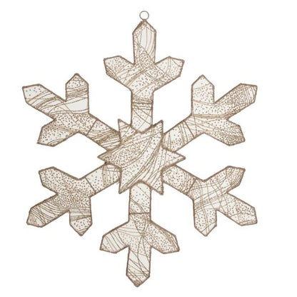 Three Kings Christmas Aura Snowflake 60cm 