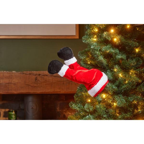 Three Kings Christmas Santas Stuck Legs with movement  