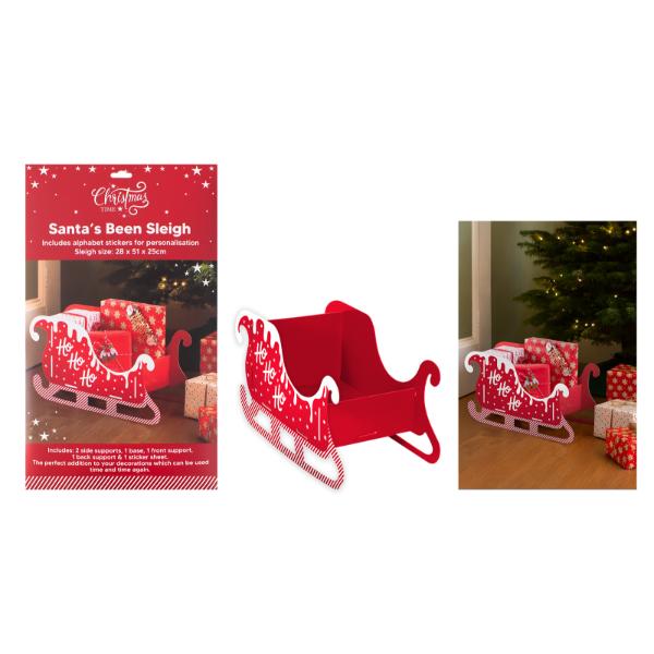Christmas Sleigh Gift box 