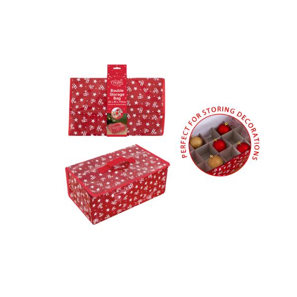 Christmas Baubles storage bag  40cm X 24cm X  17.5cm