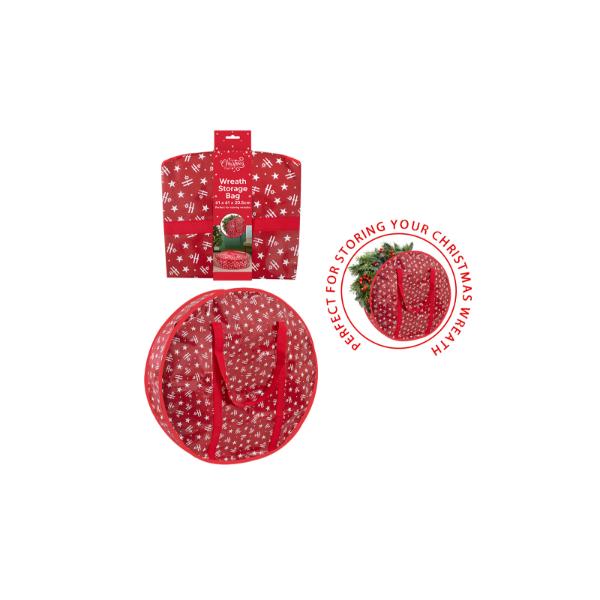 Christmas Wreath storage bag  61cm X 61cm X  20.5cm
