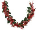 6ft(180cm) Redberry Christmas Garland