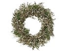 2ft(60cm) Starlight Christmas Wreath with Champagne glitter 