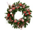 2ft(60cm) Candy Cane Christmas Wreath 