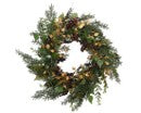 2ft(60cm) Festive Golden Christmas Wreath 