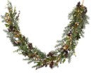 6ft(180cm) Festive Golden Christmas Garland