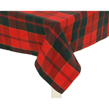 Christmas Tartan tablecloth  240cm X140cm 