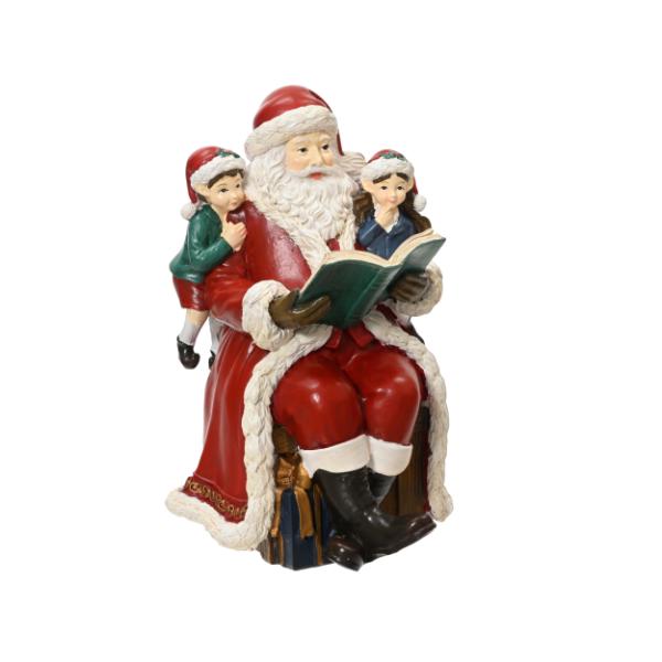 Christmas Santas lap Ornament 18cm